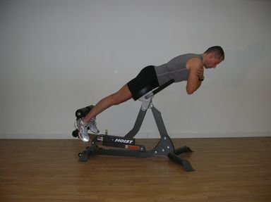 Appareil de musculation HOIST Banc lombaires